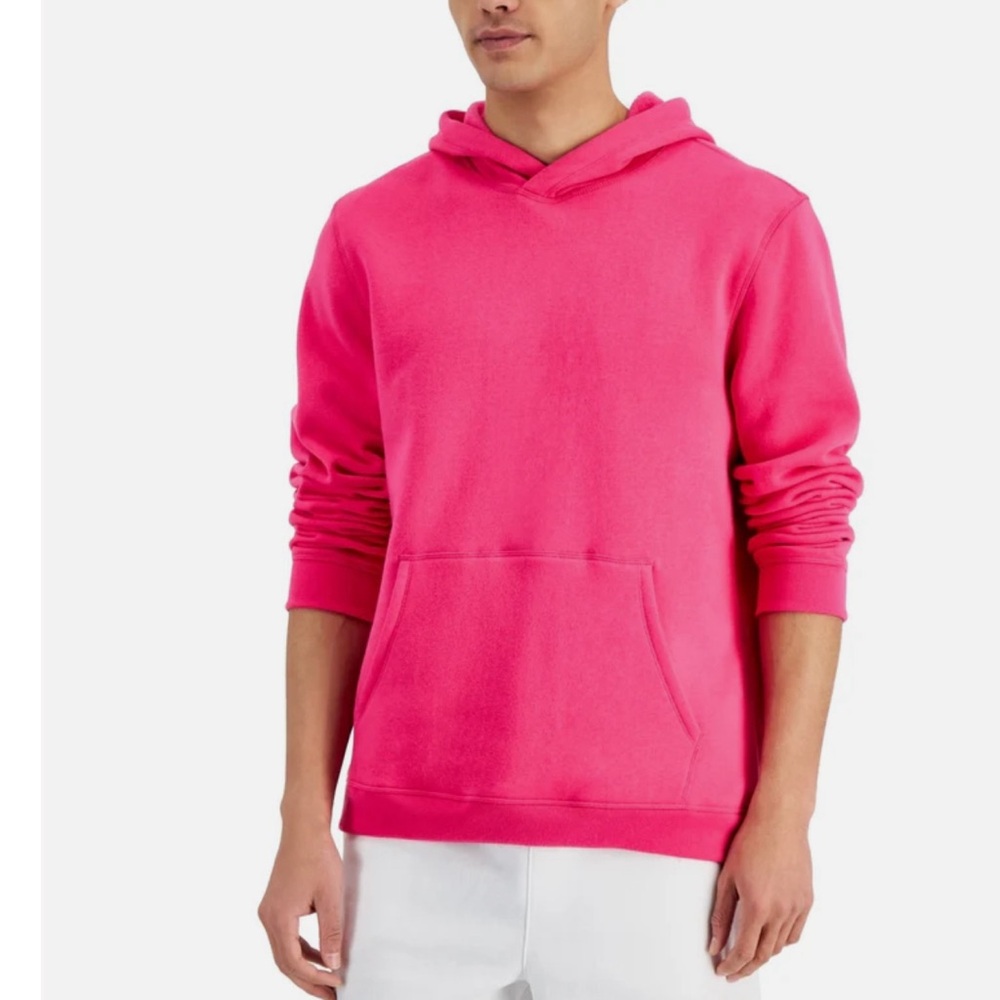ID ideology Fiery Pink Promo Fleece Hoodie